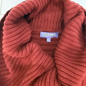 Vivienne Tam Women's Burn Orange Knit Dress